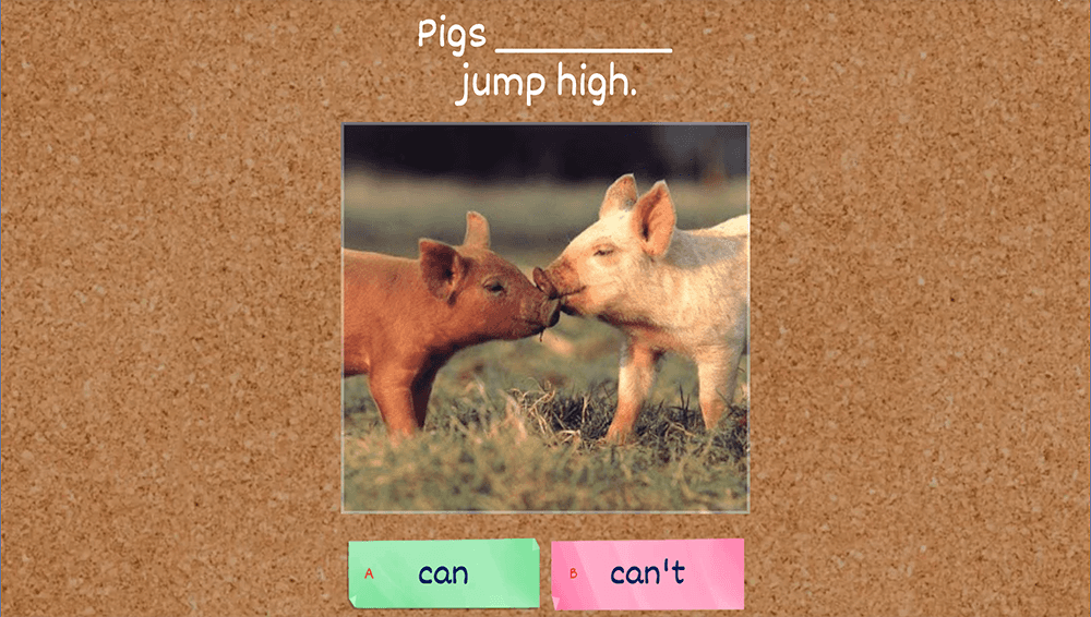 GAME - Can and can't 