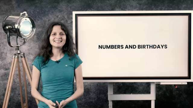 Numbers and birthdays