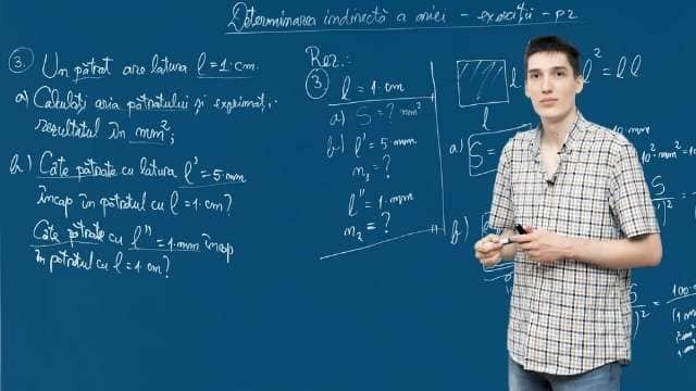 Determinarea indirectă a ariei - Exerciții - P2