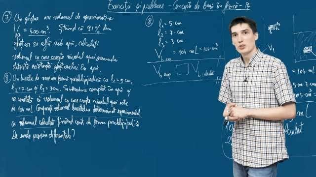 Recapitulare - Concepte de bază in fizică - Exerciții - P4