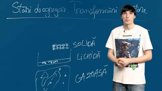 Stări de agregare. Transformări de stare