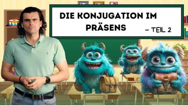 Die Konjugation im Präsens – Teil 2 - Conjugarea la timpul prezent - partea 2