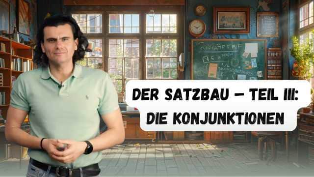 Satzbau Teil III Die Konjunktion - Sintaxa (Partea a III-a) Conjuncțiile