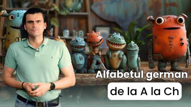 Alfabetul german - de la A la Ch