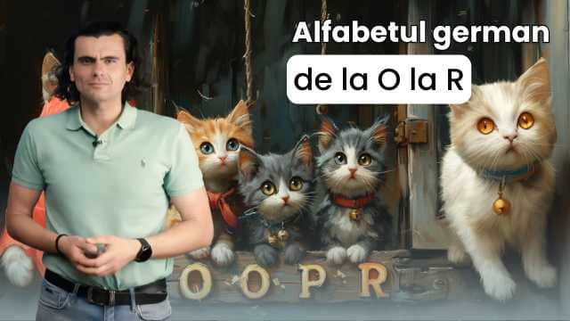 Alfabetul german - de la O la R