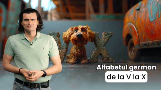 Alfabetul german - de la V la X