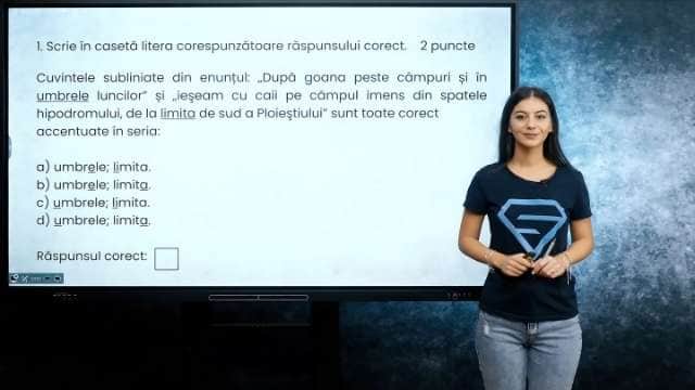 Fonetică - Accent - EN cl. VIII-a