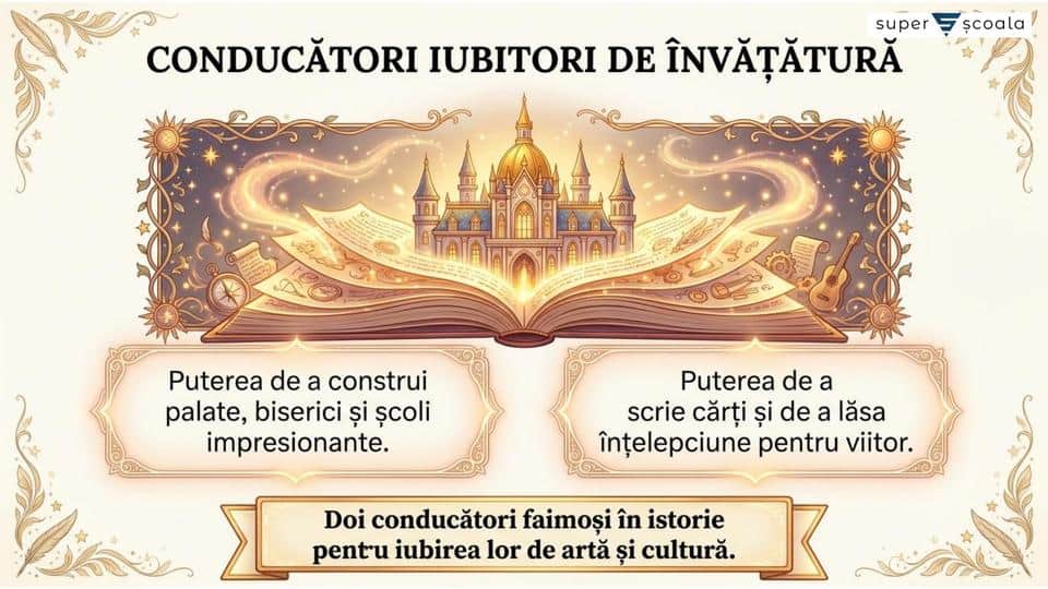 Mari susținători ai culturii. Constantin Brâncoveanu și Dimitrie Cantemir