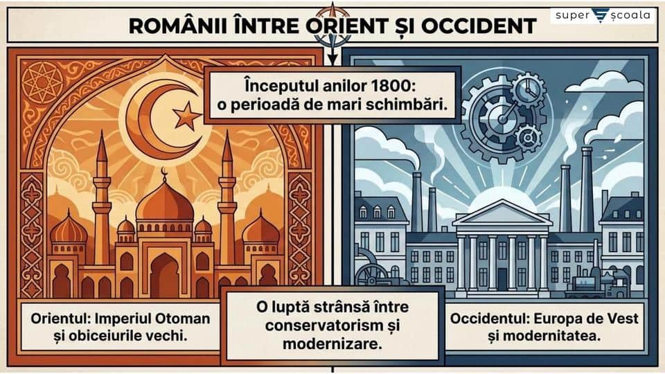 Românii între Orient și Occident. Conservatorism și modernizare