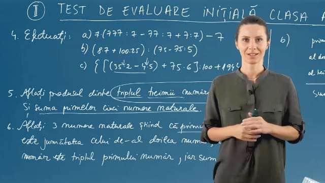 Test evaluare inițială - Model 2