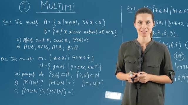 Mulțimi - Exerciții