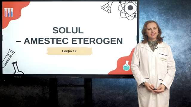 Solul – amestec eterogen