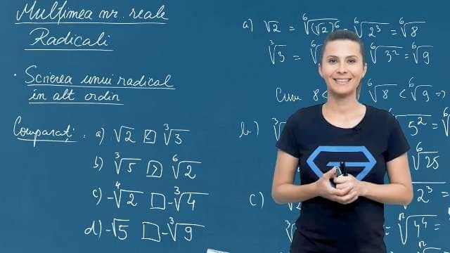 Scrierea unui radical in alt ordin - P2