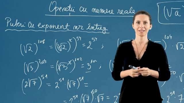 Ridicarea la putere a numerelor reale