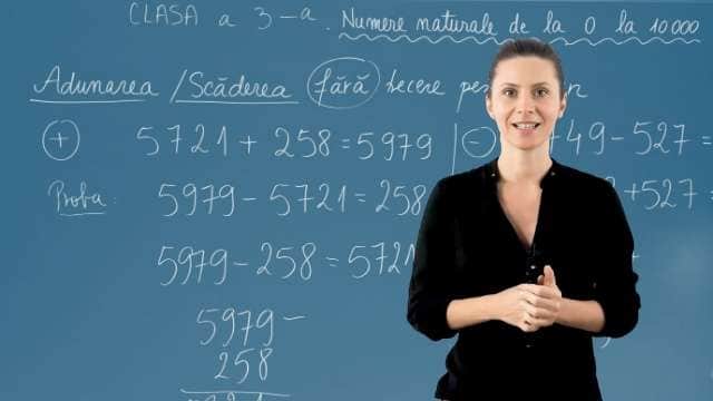 Adunarea / Scăderea fără trecere peste ordin