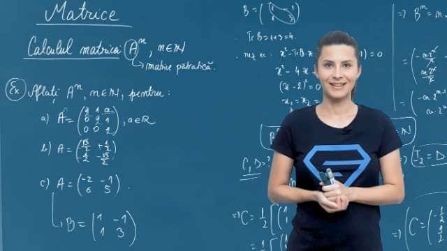 Calculul matricei patratice A^n, n∈N - P4