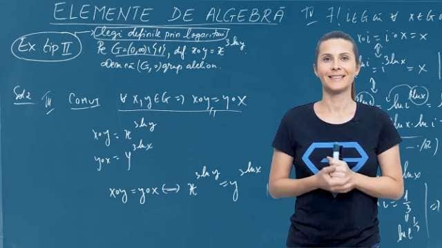 Exerciții de tip II - Legi definite prin logaritmi - p2