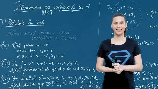 Relațiile lui Viete - Aflarea unui polinom când cunoaștem rădăcinile