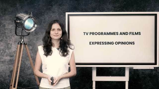 TV programmes and films - Expressing opinions