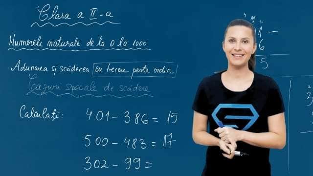 Cazuri speciale de scădere