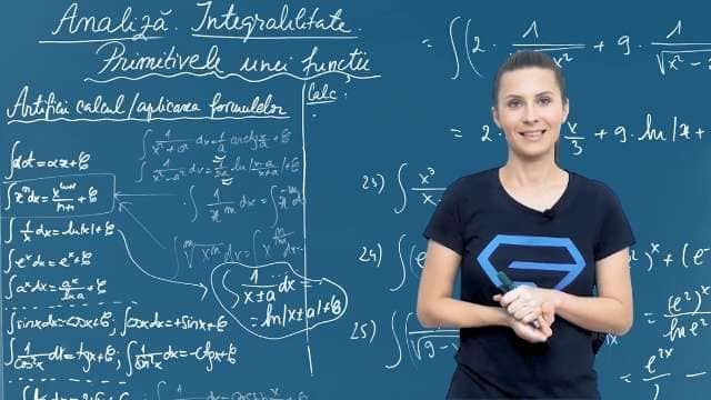 Primitivele unei functii - Artificii calcul / aplicarea formulelor - P4