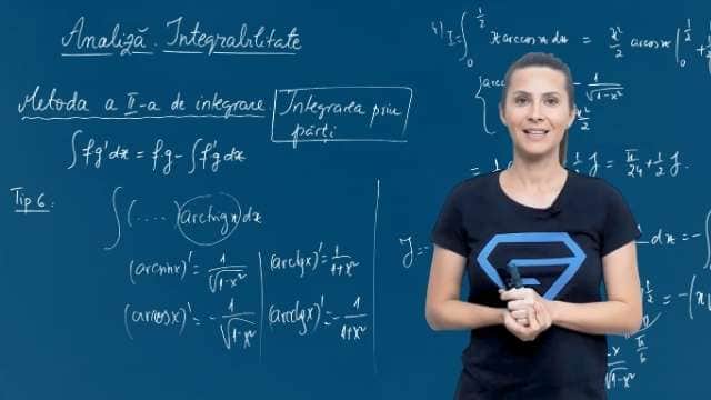 Metoda a II-a de integrare - Integrarea prin părți - p3
