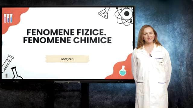 Fenomene fizice. Fenomene chimice | teorie + experimente