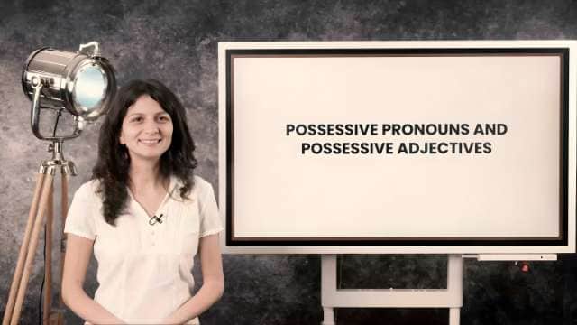 Pronouns and personal adjectives