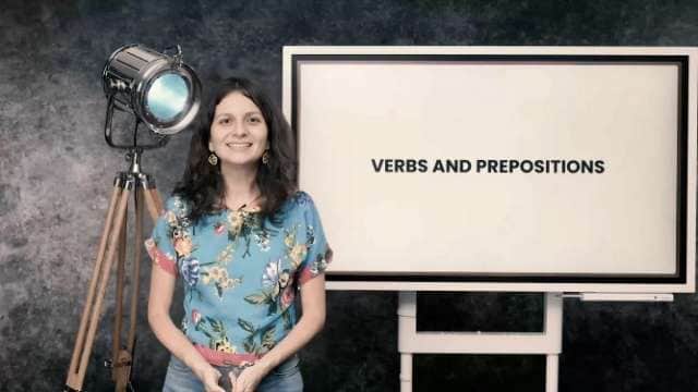 Prepositional verbs