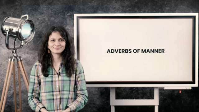 Adverbs of manner