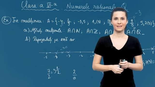 Reprezentarea pe axa a numerelor rationale - p2