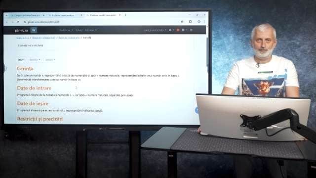 Prelucrarea cifrelor într-o bază oarecare. Aplicații (2)