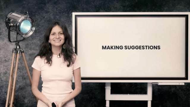 Making suggestions