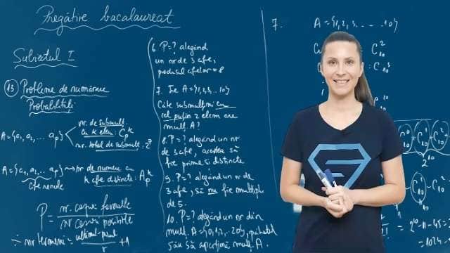 Probleme de numărare. Probabilități - P2