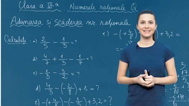 Adunarea si scaderea numerelor rationale