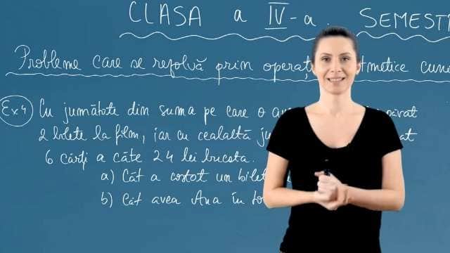 Probleme care se rezolvă prin operații aritmetice cunoscute - P2