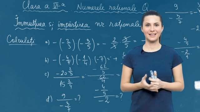 Inmultirea si impartirea numerelor rationale