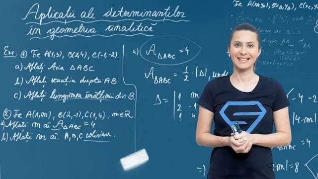Aplicatii ale determinantilor in geometria analitica - P2