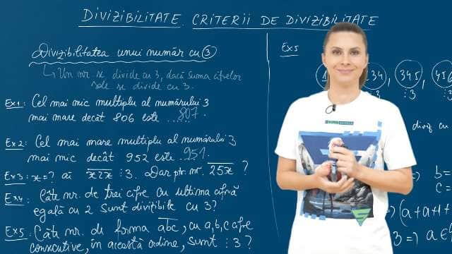 Criterii de divizibilitate cu 3