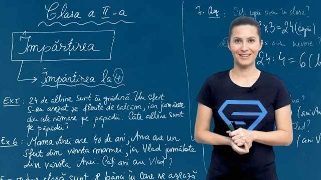 Împărțirea la 4 - probleme