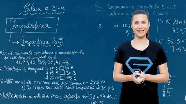 Împărțirea la 5