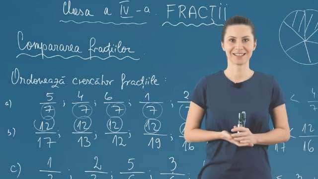 Compararea Fractiilor
