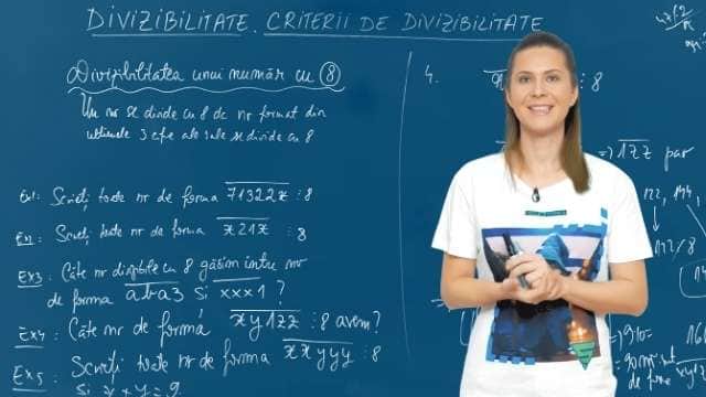 Criterii de divizibilitate cu 8