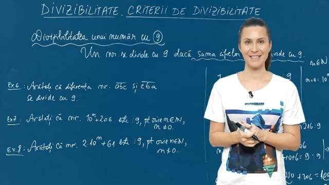 Criterii de divizibilitate cu 9 - P2