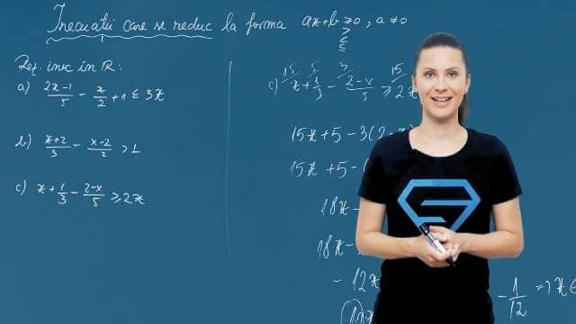 Inecuații care se reduc la forma ax+b>=0, a diferit de zero