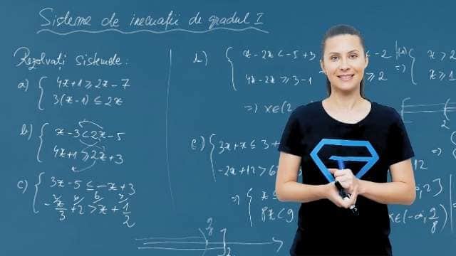 Sisteme de inecuații de gradul I