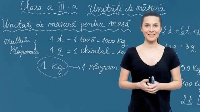 Unitati de masura pentru masă - P2