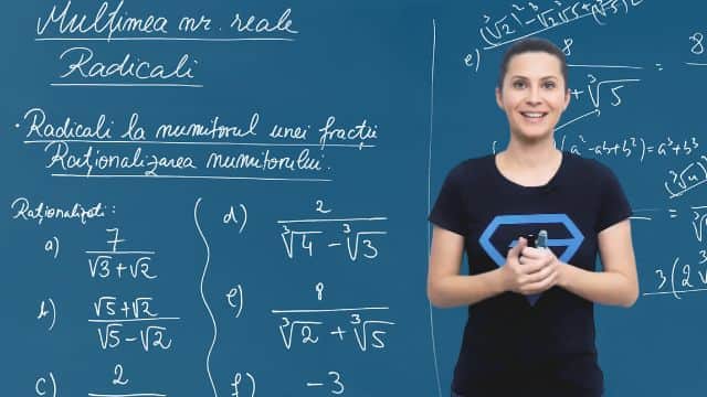 Radicali la numitorul unei fracții. Raționalizarea numitorului - P2