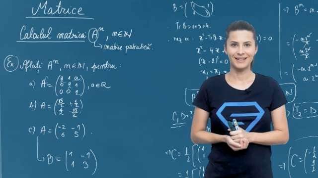 Calculul matricei patratice A^n, n∈N - P4