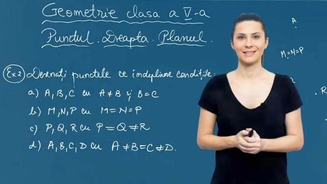 Punctul. Dreapta. Planul - p2